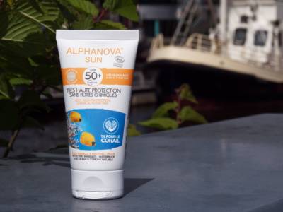 Bio SPF 50+ Getinte zonnebrandcrème / hypoallergeen (50g)